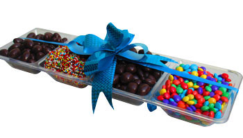 chocloate candy tray mishloach manot