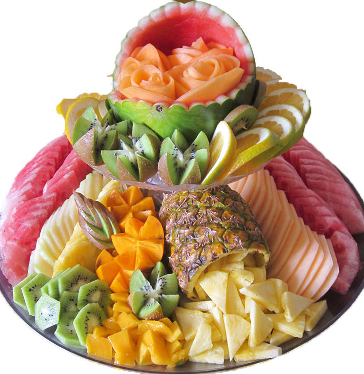 2 Tier Beautiful Fruit Platter