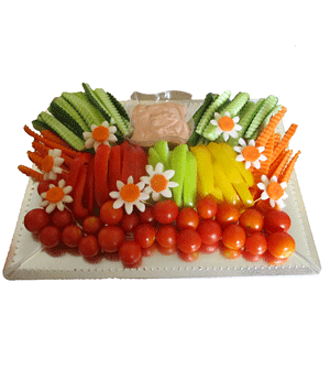 Healthy Purim Platter